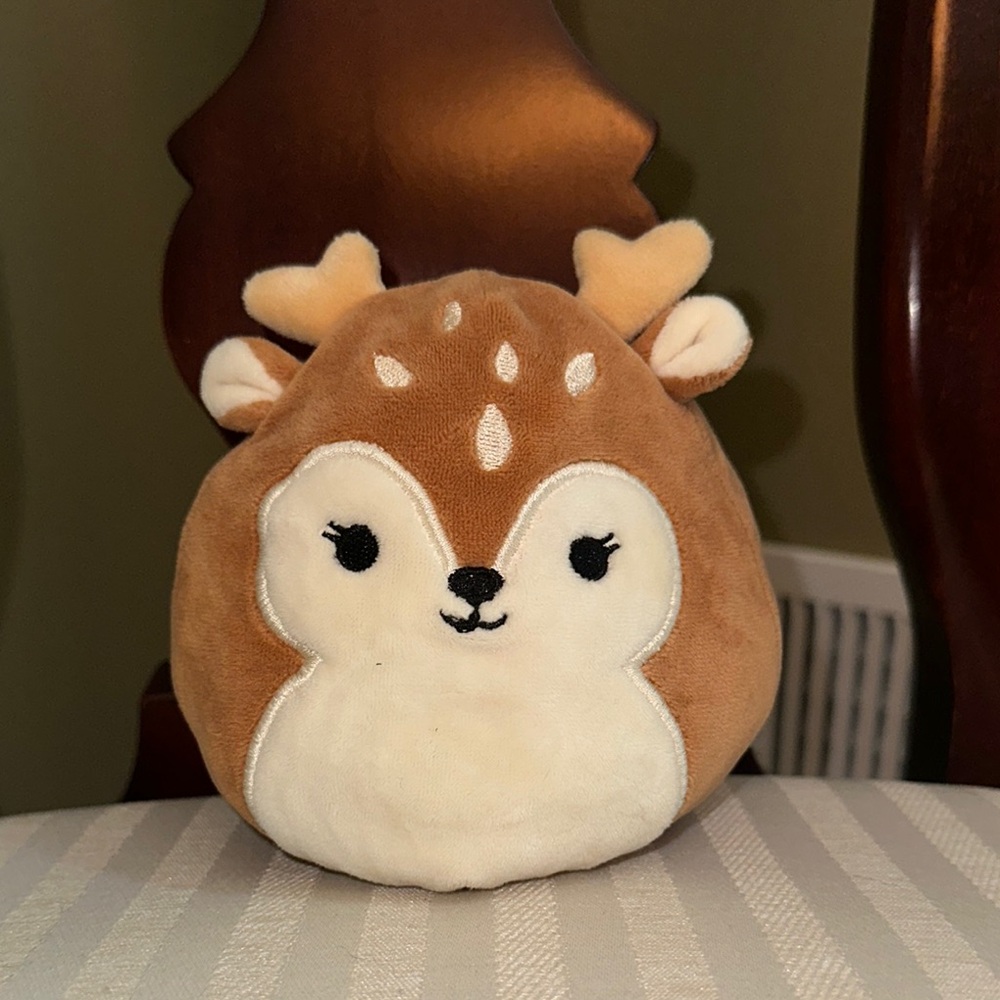 Squishmallow Flip-A-Mallow Winston the Owl and Dawn the Deer 5”